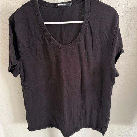 Alexander Wang Black Short Sleeve Tee - Picture 1 of 3